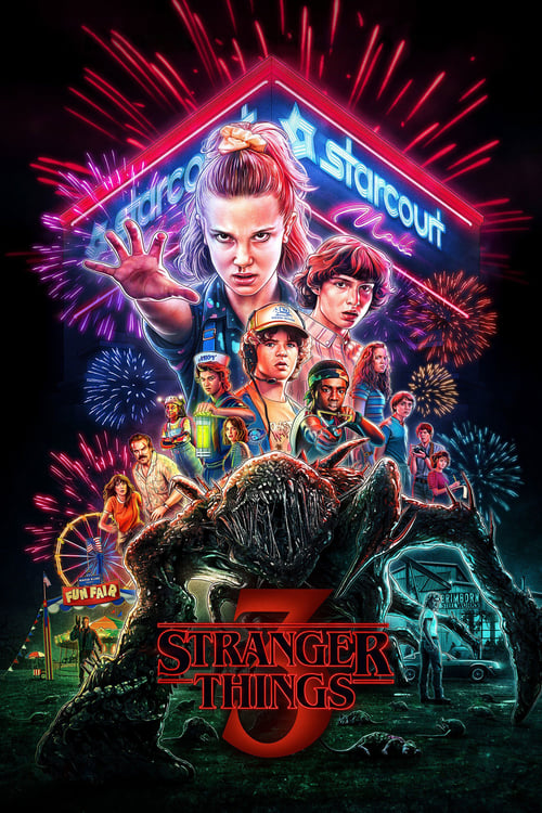 Series poster for Stranger Things
