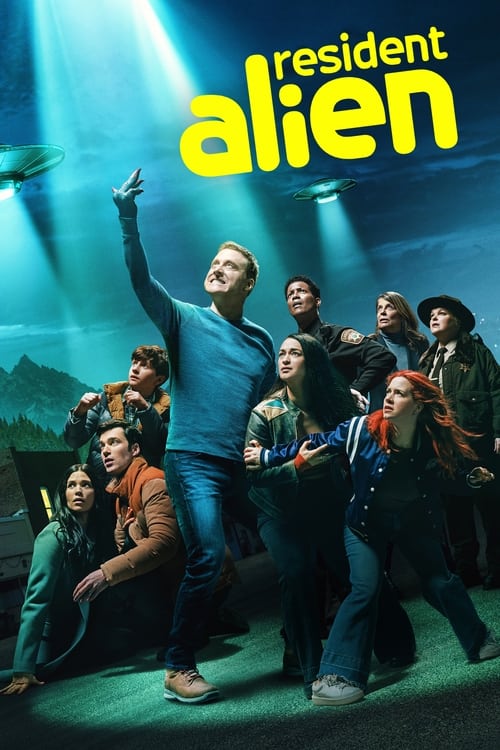 Series poster for Resident Alien